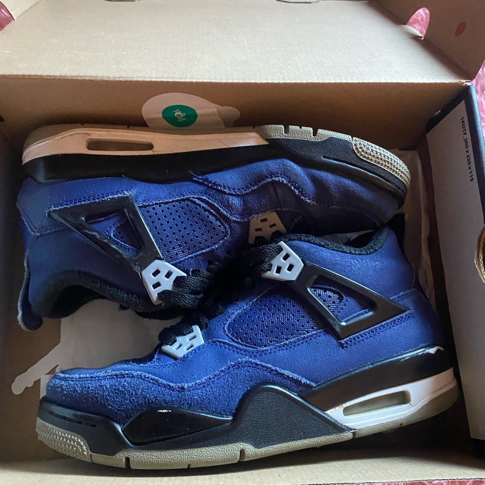 Nike Blue and Black Sneakers